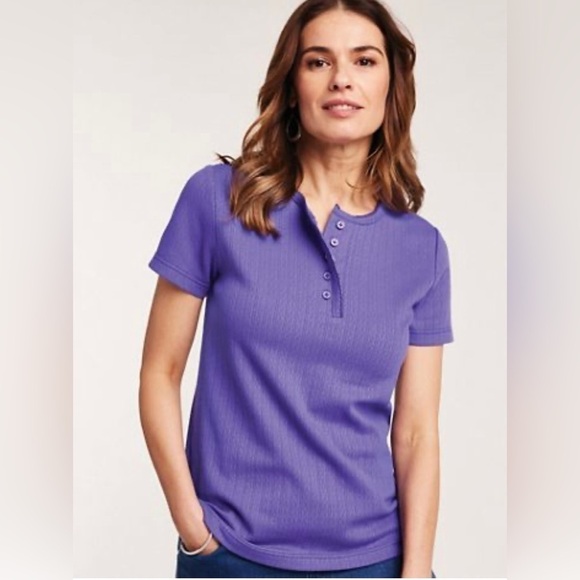 Blair Tops - Blair Short Sleeve Henley Top 2XL plus size NEW